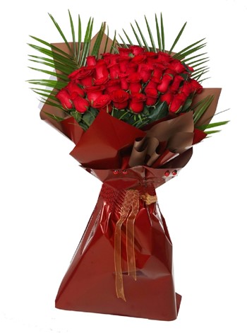 Sevgiliye 41 Adet Kırmızı Gül